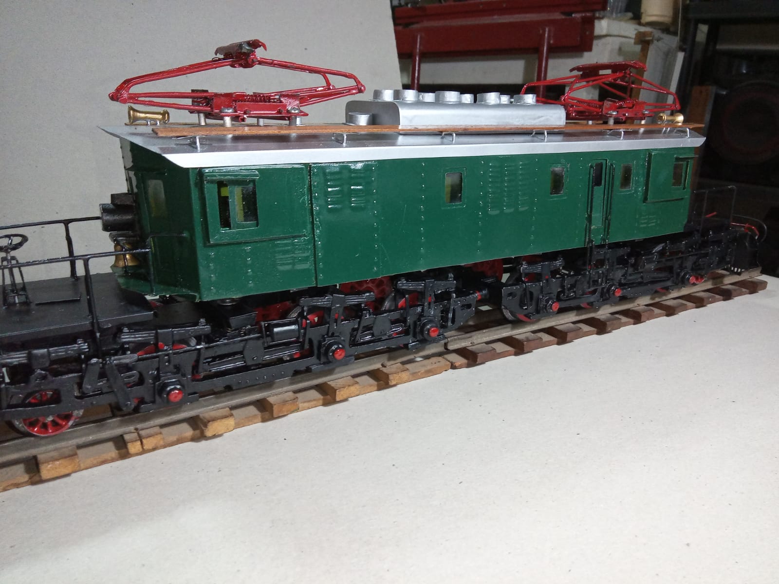 Locomotora a escala