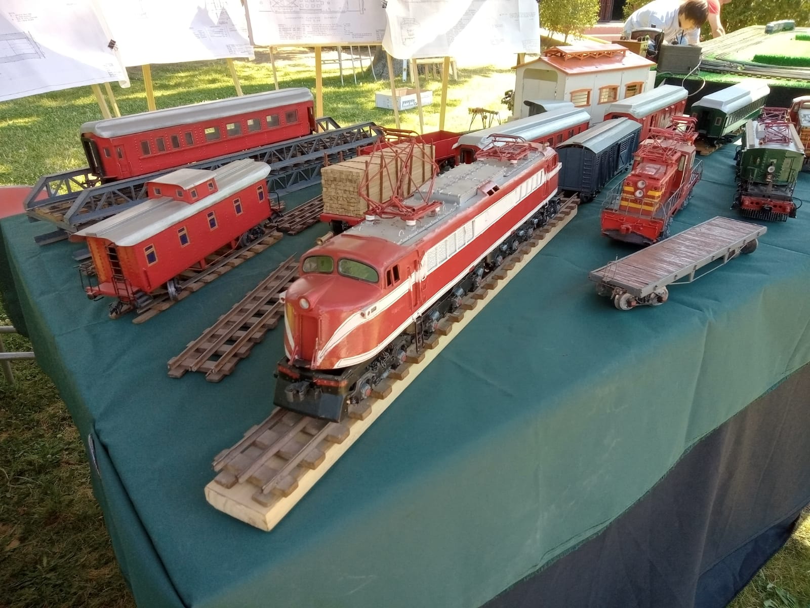 Locomotora a escala
